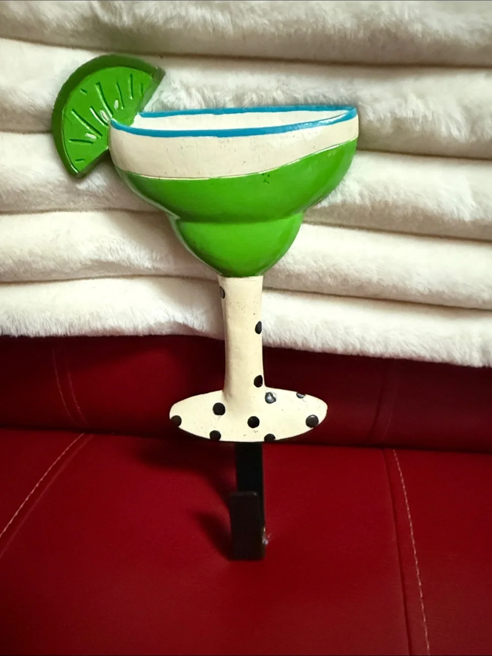 Decorative Green Margarita Wall Hook by